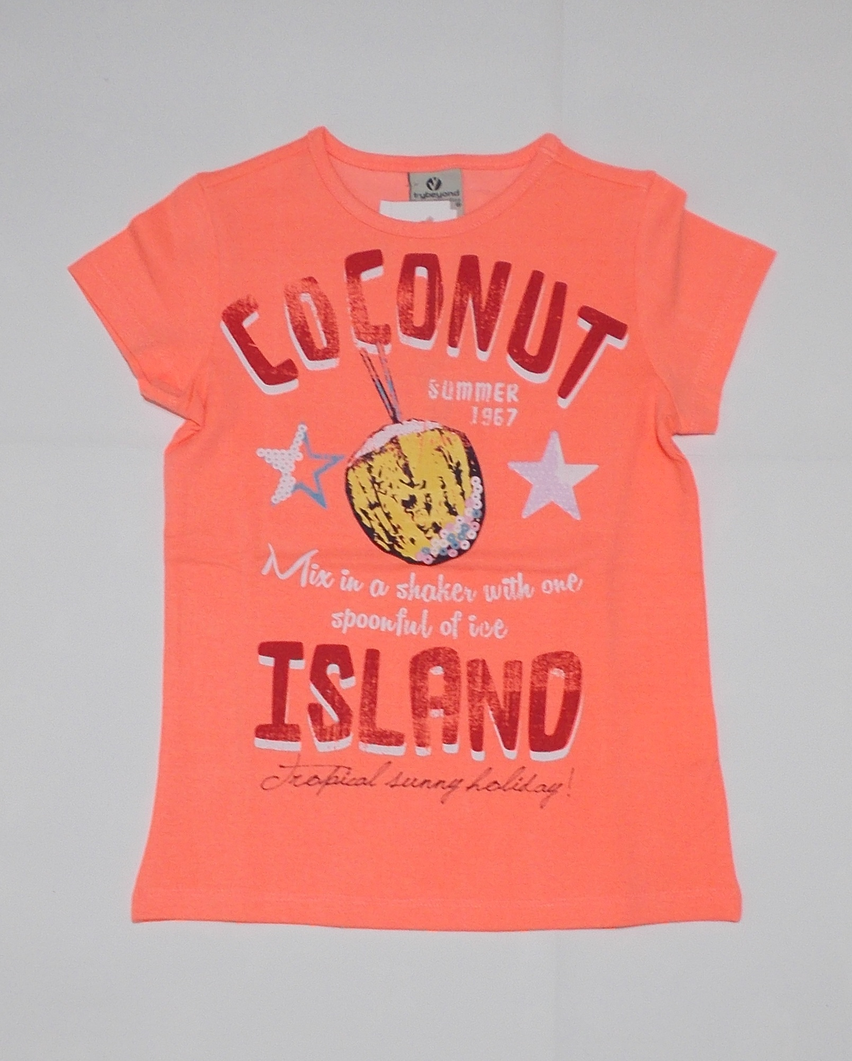 T-Shirt Estiva Mauli Birba Femminuccia 3/8 Anni - 64446/p Rosa