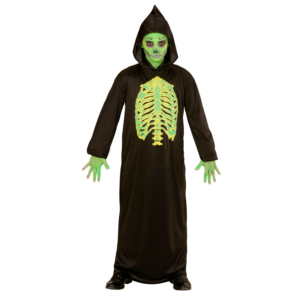 Costume Vestito Abito Travestimento Carnevale Halloween Bambino Mietitore Tossico - 0032