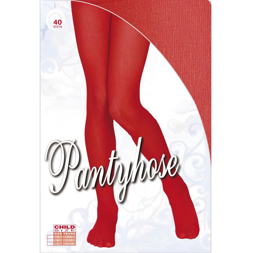 Calze Collant Rosso Accessori Abito Travestimento Vestito Carnevale Halloween Cosplay - 2052r