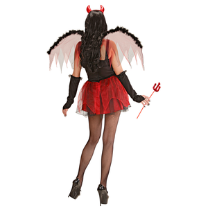 Costume Vestito Abito Travestimento Carnevale Halloween Cosplay Adulto - Diavolessa - 8983