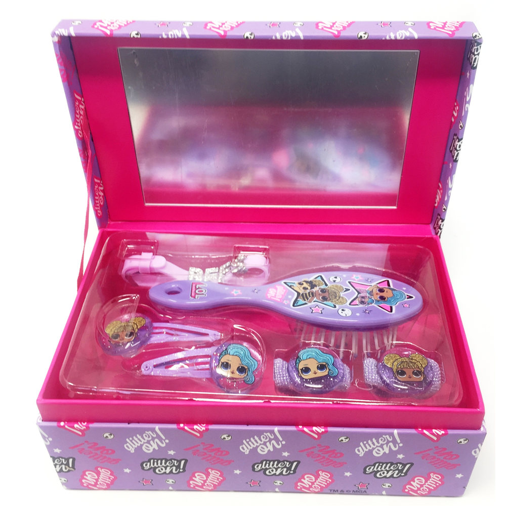 Portagioie Bauletto Lol Surprise Bambole Specchio + Accessori - B00295mc