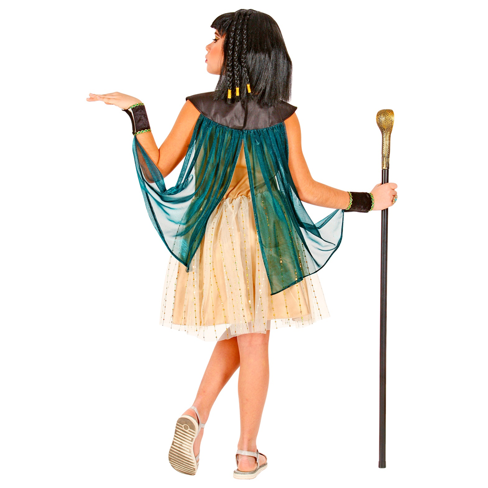 Costume Vestito Abito Travestimento Carnevale Cosplay Bambina - Regina Egiziana - 0189