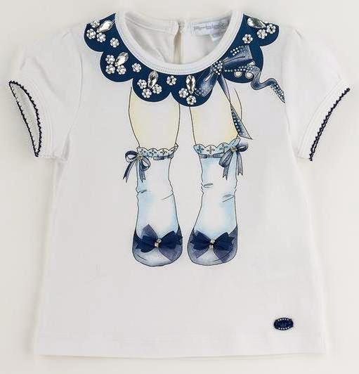 T-Shirt Manica Corta Artigli Bambina 9/36 Mesi A06078