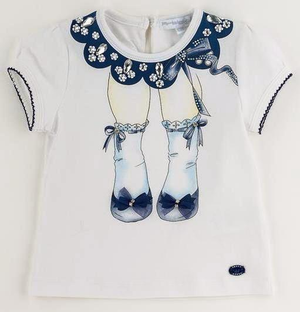 T-Shirt Manica Corta Artigli Bambina 9/36 Mesi A06078