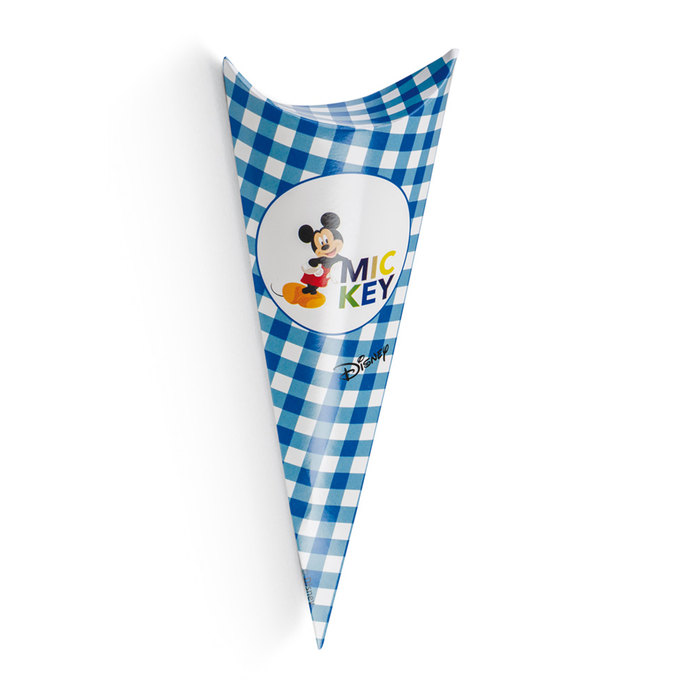 Bomboniera Astuccio Scatolina Portaconfetti Cono - Topolino Mickey Mouse DISNEY - 68031