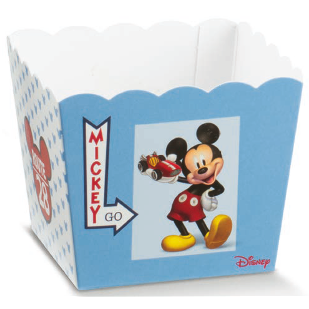 Bomboniera Astuccio Scatolina Portaconfetti E/o Caramelle - Topolino Mickey Mouse DISNEY X10 Pz. - 68180