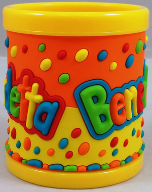 Tazza in Plastica con Nome Benedetta a Rilievo - Jt027