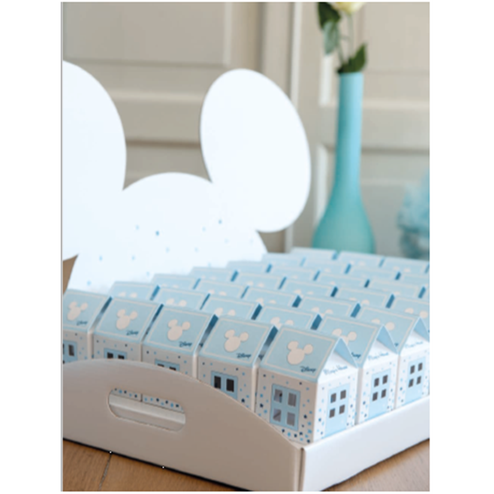 Bomboniera Astuccio Scatolina Portaconfetti Cubo - Topolino Mickey Mouse DISNEY - 68043