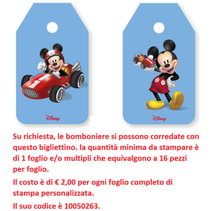 Bomboniera Astuccio Scatolina Portaconfetti Faccia - Topolino Mickey Mouse DISNEY - 68048