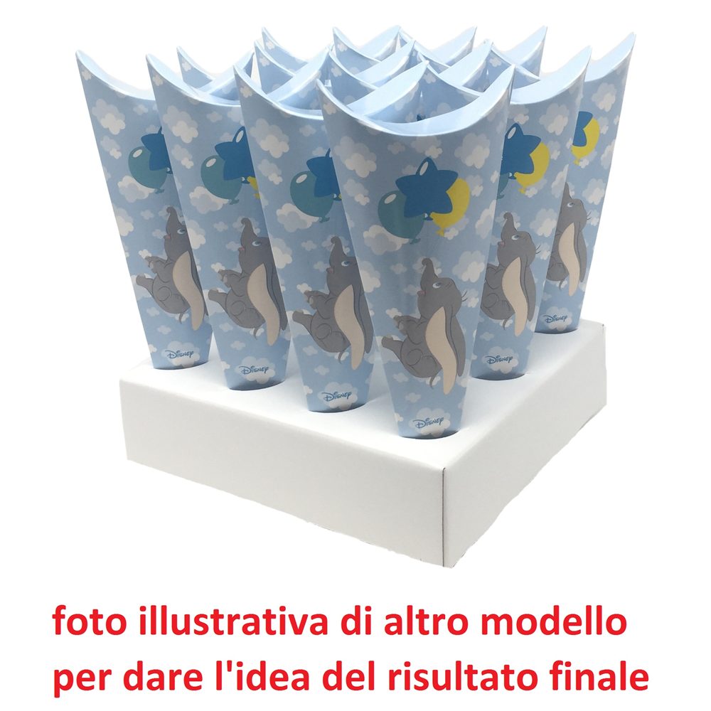 Bomboniera Astuccio Scatolina Portaconfetti Cono - Topolino Mickey Mouse DISNEY - 68031