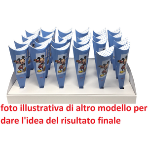 Bomboniera Astuccio Scatolina Portaconfetti Cono - Topolino Mickey Mouse DISNEY - 68172