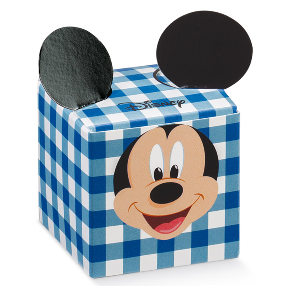 Bomboniera Astuccio Scatolina Portaconfetti Cubo - Topolino Mickey Mouse DISNEY - 68032