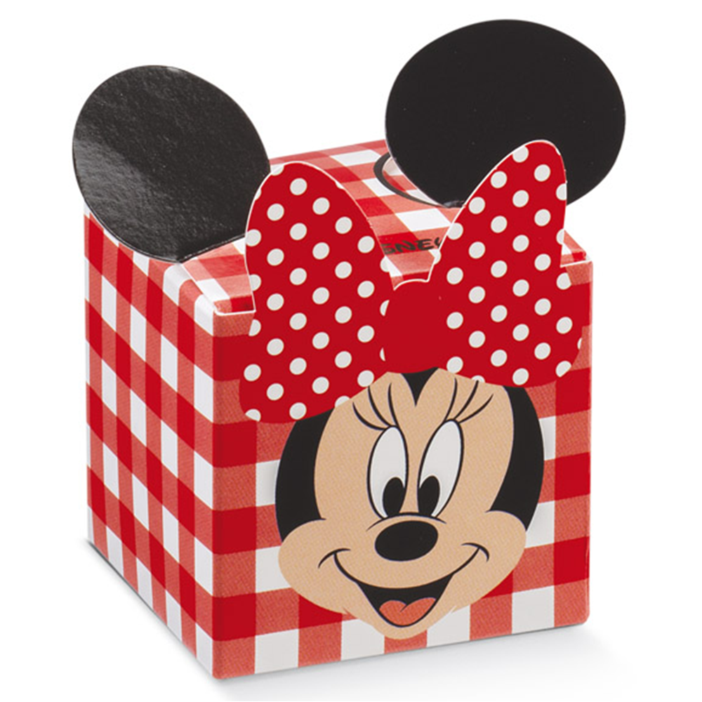 Bomboniera Astuccio Scatolina Portaconfetti Cubo - Minnie Mouse DISNEY - 68022