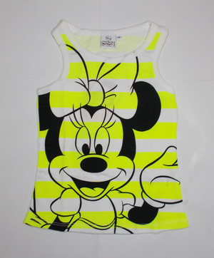 Canotta Maglietta Minnie Estiva Bambina 3/8 Anni - Oe1146