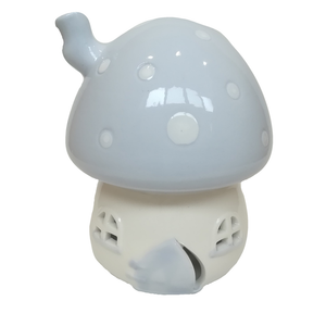 Bomboniera Lampada Casetta Fungo in Porcellana Ilary Queen - Iq3213
