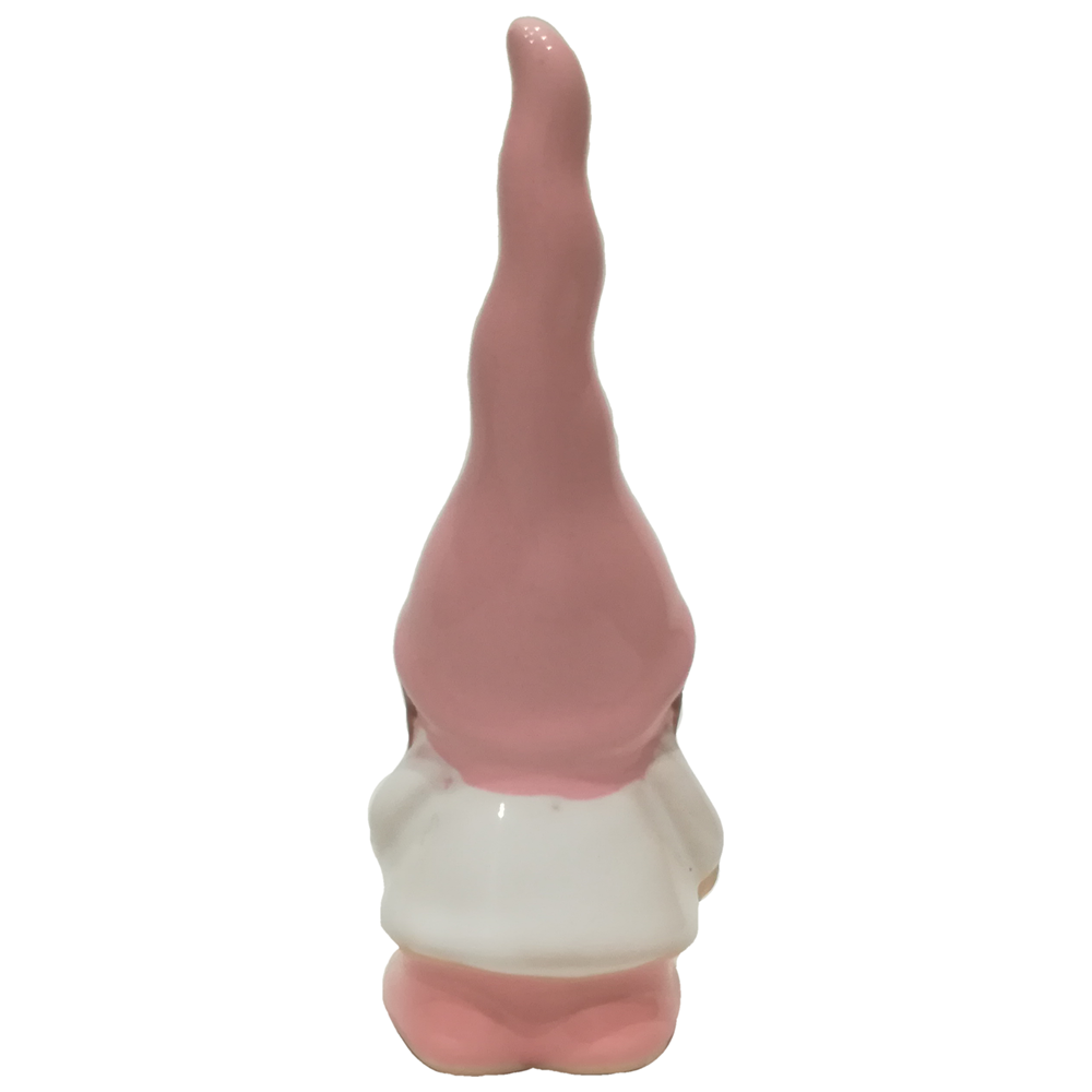 Bomboniera Statuina Folletto Gnomo in Porcellana H 18 CM Ilary Queen - Iq3266