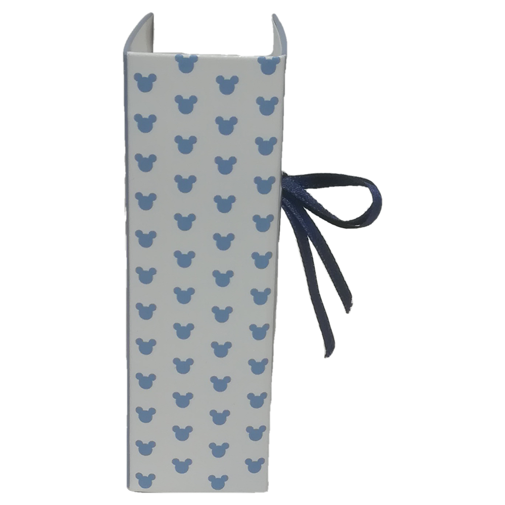 Bomboniera Astuccio Scatolina Portaconfetti Forma Libro - Topolino Mickey Mouse DISNEY - Celeste - 68171