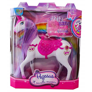 Cavallo Magico Unicorno Pegasus + Accessori - Toy0100