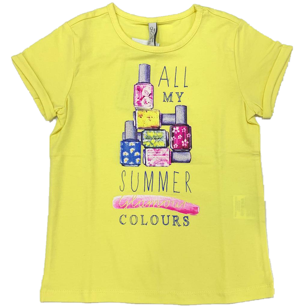 T-Shirt Maglietta Bambina Birba Taglie 2/8 Anni - 64483.00.35a/p