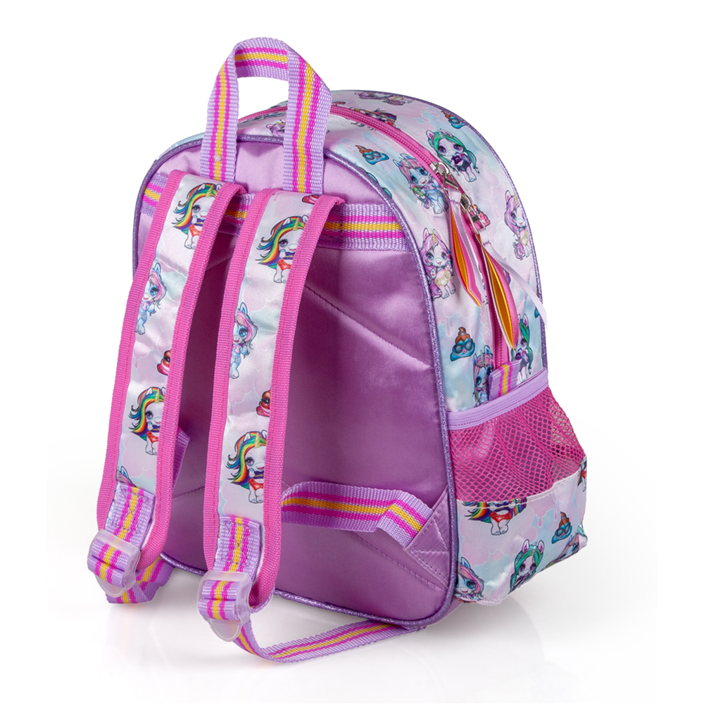 Zaino Asilo Poppies Surprise Unicorn Scuola Bambina Cm.29x25x11-20216