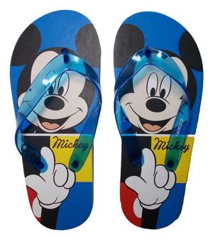 Infradito Ciabatte Mare Topolino DISNEY Dal 27 Al 34 -  D09982/3 Azzurra Dito Alzato