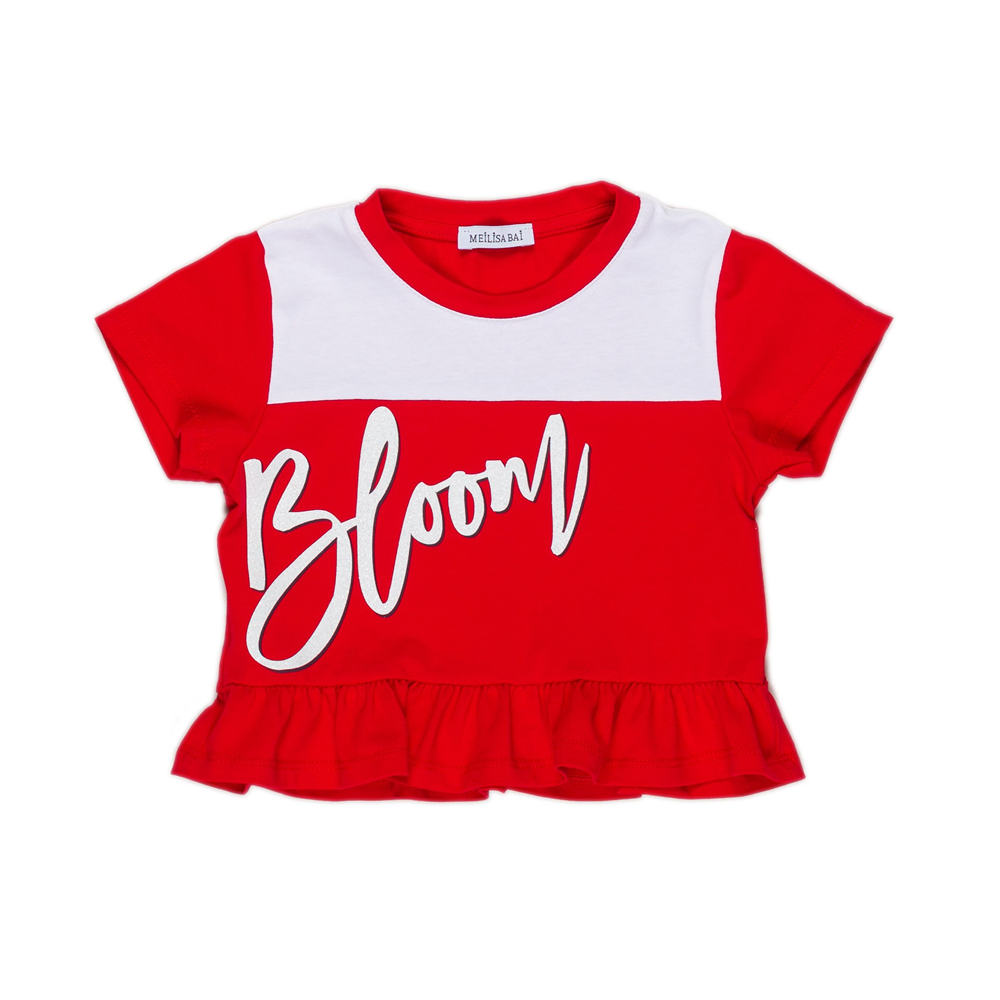 T-Shirt Maglietta Meilisa Bai Bambina Baby Taglie 3/7 Anni - Fl2898