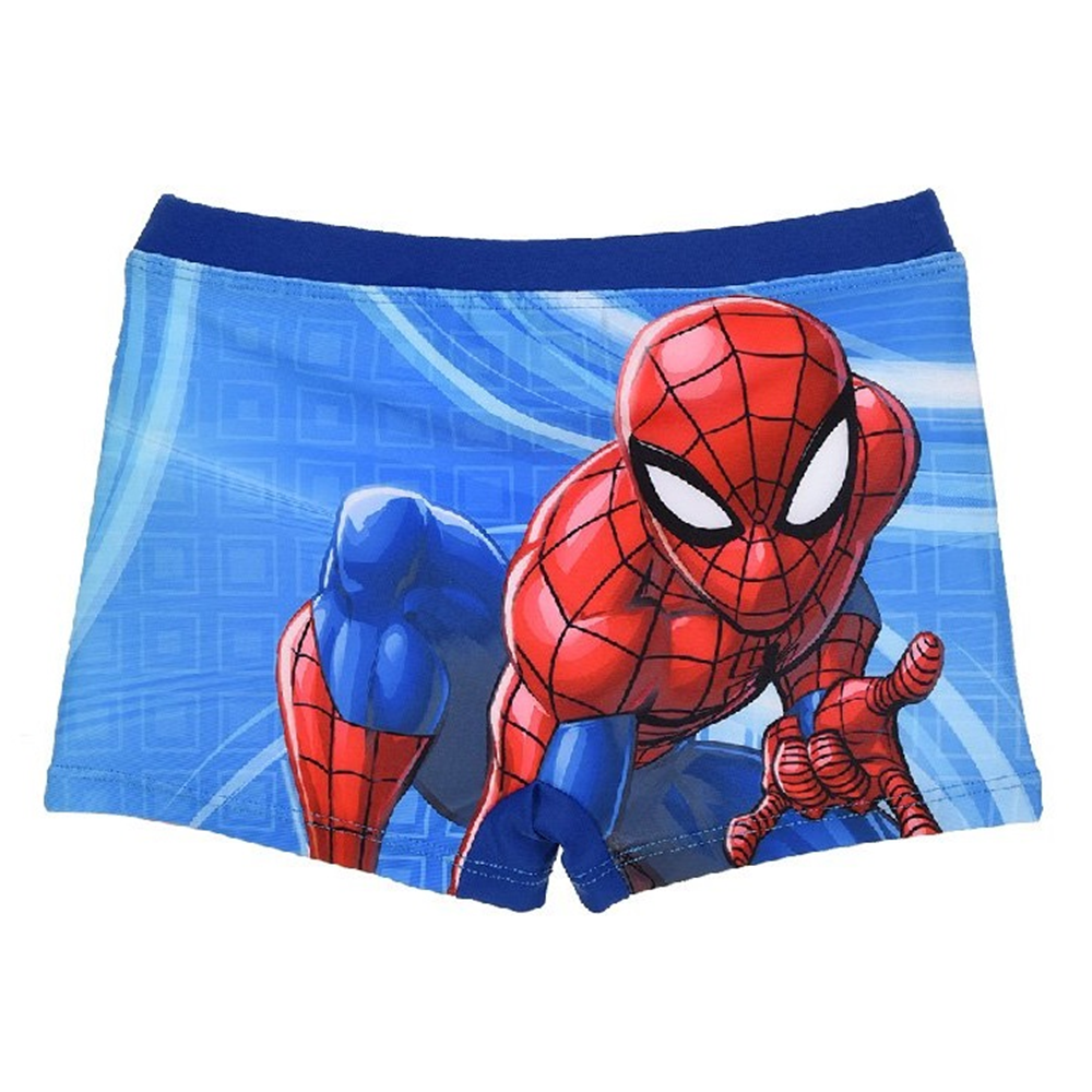 Costume Mare Spiderman Uomo Ragno MARVEL Parigamba Pantaloncino Bambino 3/8 Anni - Et1705blu