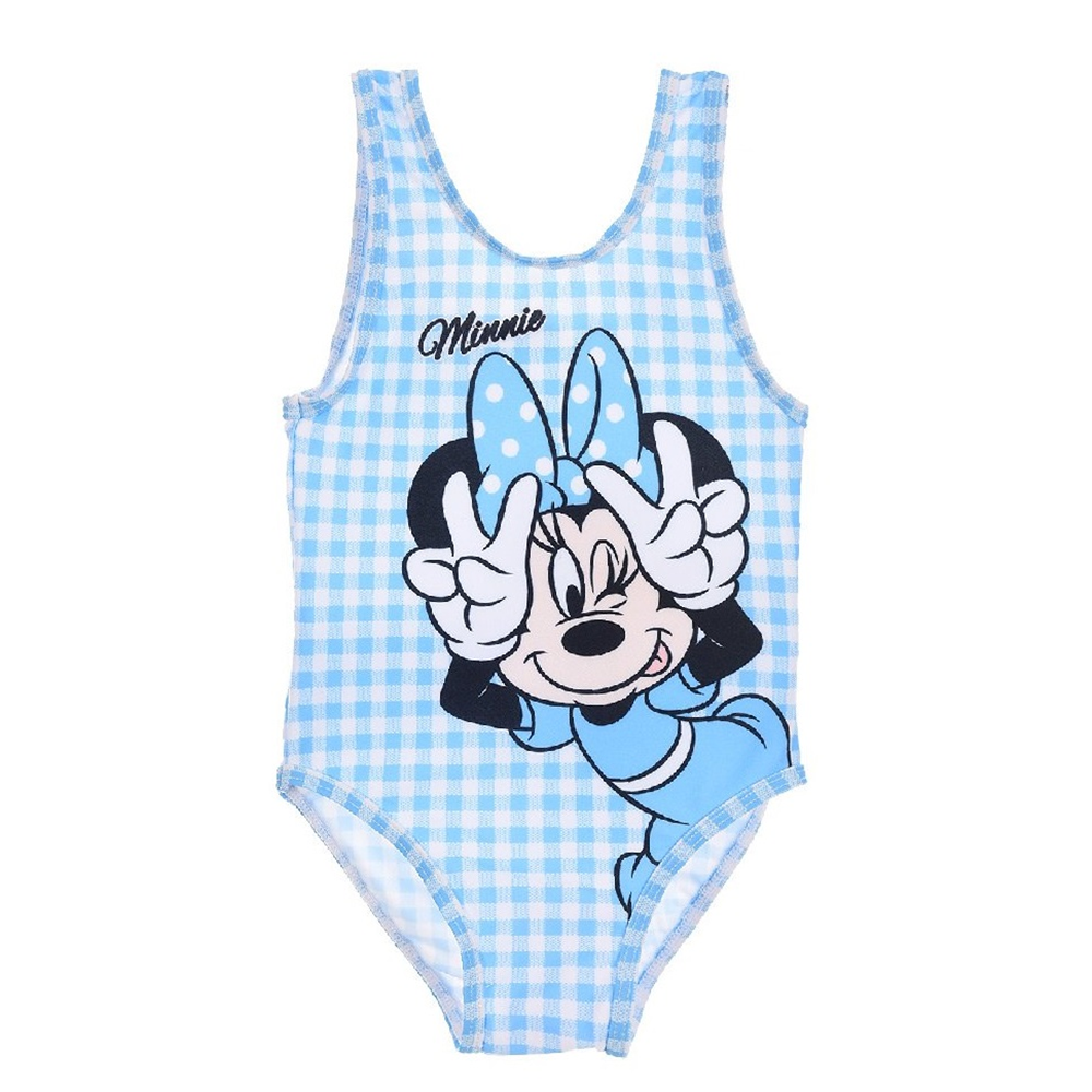 Costume Mare Minnie Mouse DISNEY Intero Neonata Bambina 12/36 Mesi-Et0027azzurro