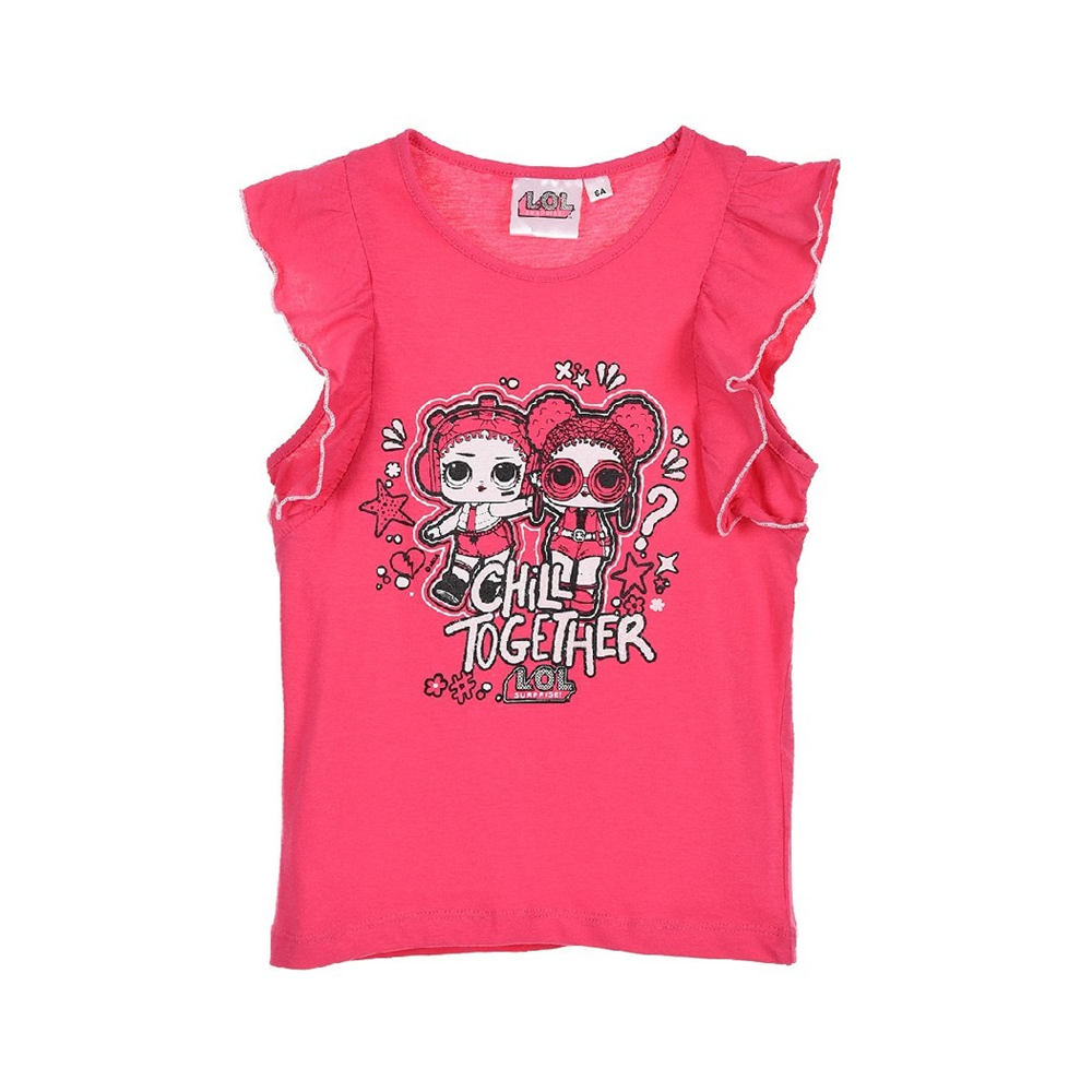 T-Shirt Maglietta Lol Surprise Bambina Sun City Taglie 5/10 Anni-Et1312fuxia