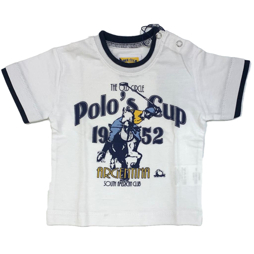 T-Shirt M.c. Mrk Neonato 6/9 Mesi Bianca - 317501