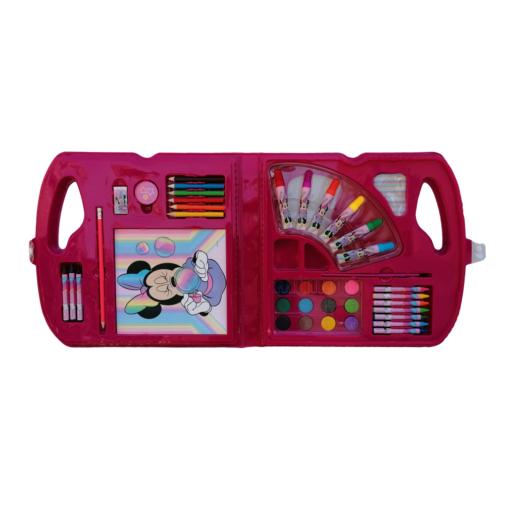 Valigetta Colori Mickey Mouse DISNEY Topolino 30 Pezzi in Confezione Regalo Tempo Libero Bambino - Mic0650