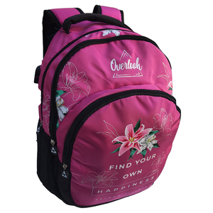 Zaino Overlook Multitasche Scuola Viaggio Tempo Libero 46x31x15 CM - Ov0602a/f