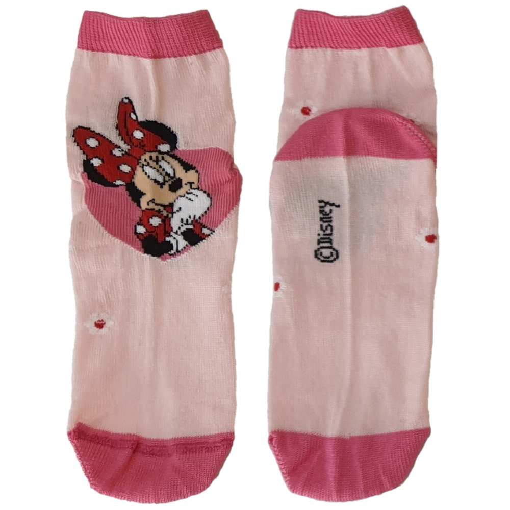 Calzini Minnie Mouse DISNEY in Cotone Mercerizzato 4 Paia Taglie 23/34 - Min273