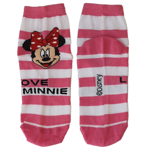 Calzini Minnie Mouse DISNEY in Cotone Mercerizzato 4 Paia Taglie 23/34 - Min273