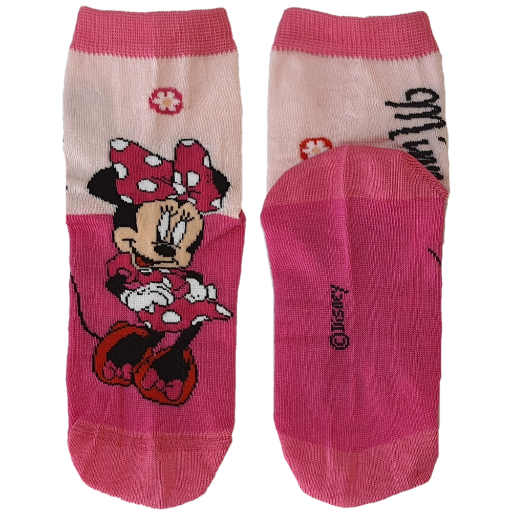 Calzini Minnie Mouse DISNEY in Cotone Mercerizzato 4 Paia Taglie 23/34 - Min273