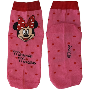 Calzini Minnie Mouse DISNEY in Cotone Mercerizzato 4 Paia Taglie 23/34 - Min273