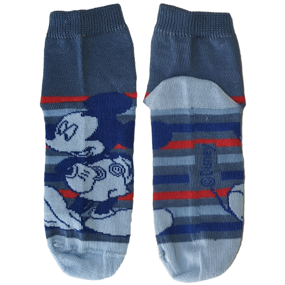 Calzini Mickey Mouse DISNEY Topolino in Cotone Mercerizzato 4 Paia Taglie 23/34 - Mik485