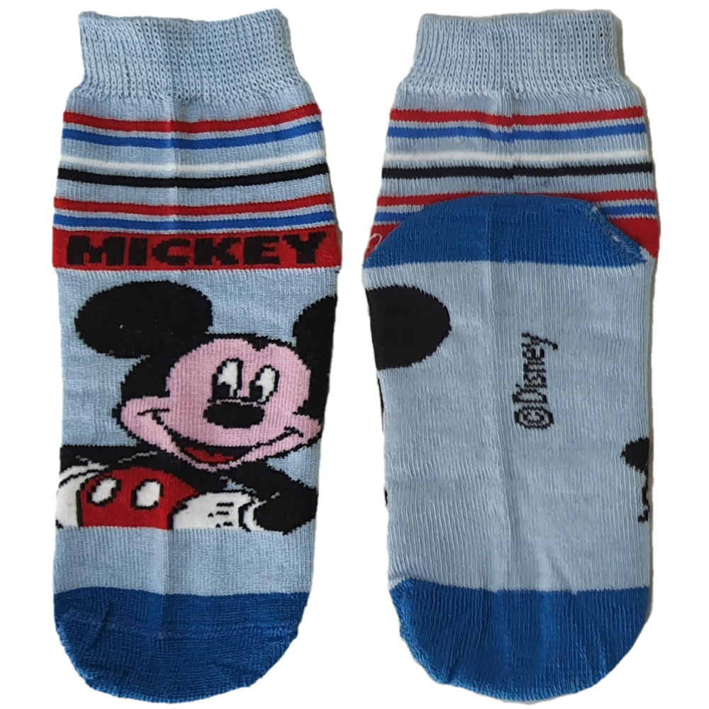 Calzini Mickey Mouse DISNEY Topolino in Cotone Mercerizzato 4 Paia Taglie 23/34 - Mik485