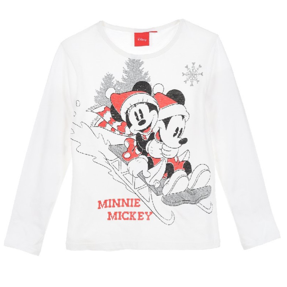 T-Shirt Minnie Mouse DISNEY Maglietta Bambina Sun City 3/8 Anni - Th1134/b
