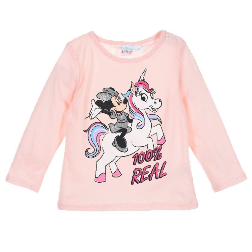 T-Shirt Minnie Mouse DISNEY Maglietta Neonata Sun City 6/24 Mesi - Th0003/r