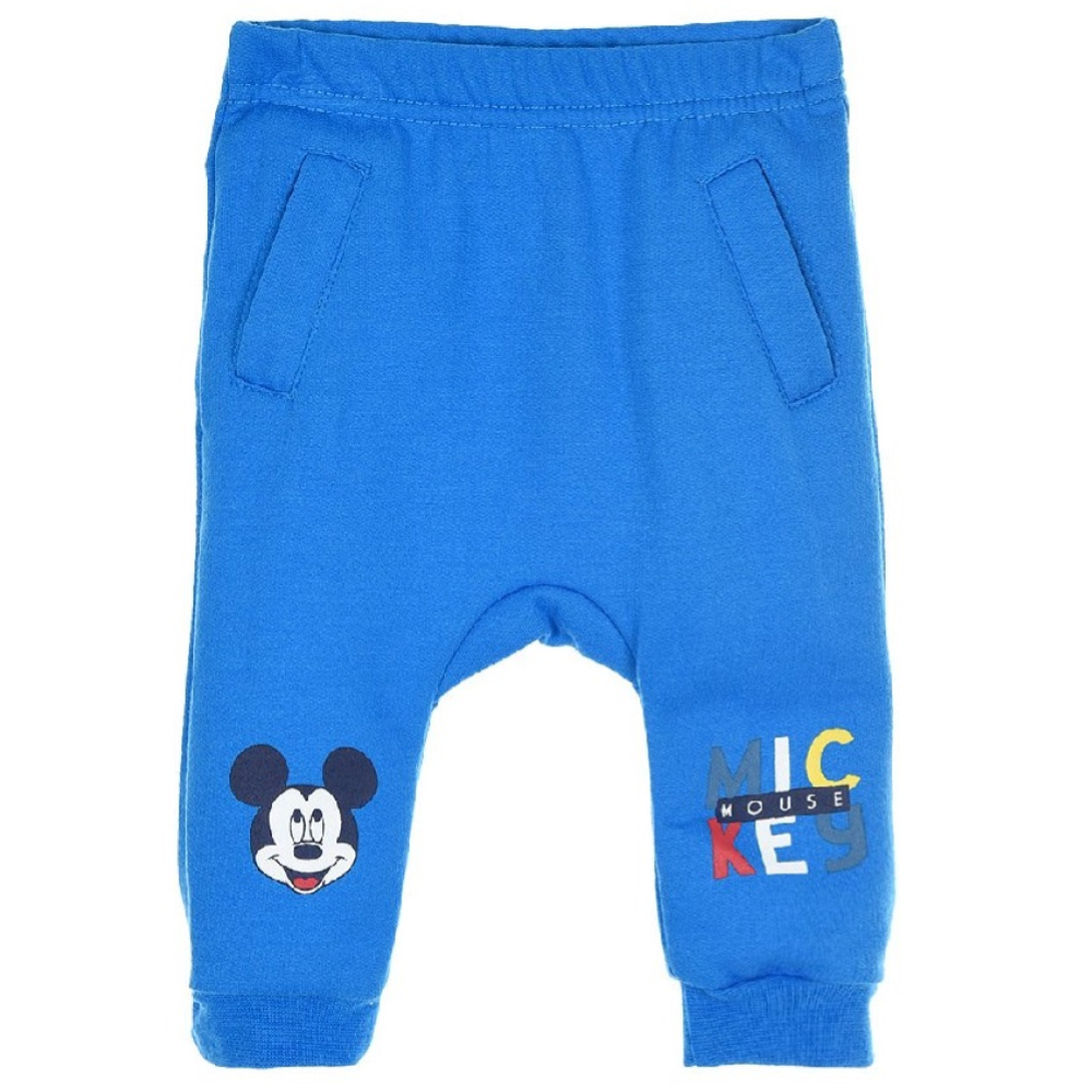Pantalone Tuta Topolino DISNEY Neonato Bambino Sun City 6/24 Mesi - Th0022azzurro
