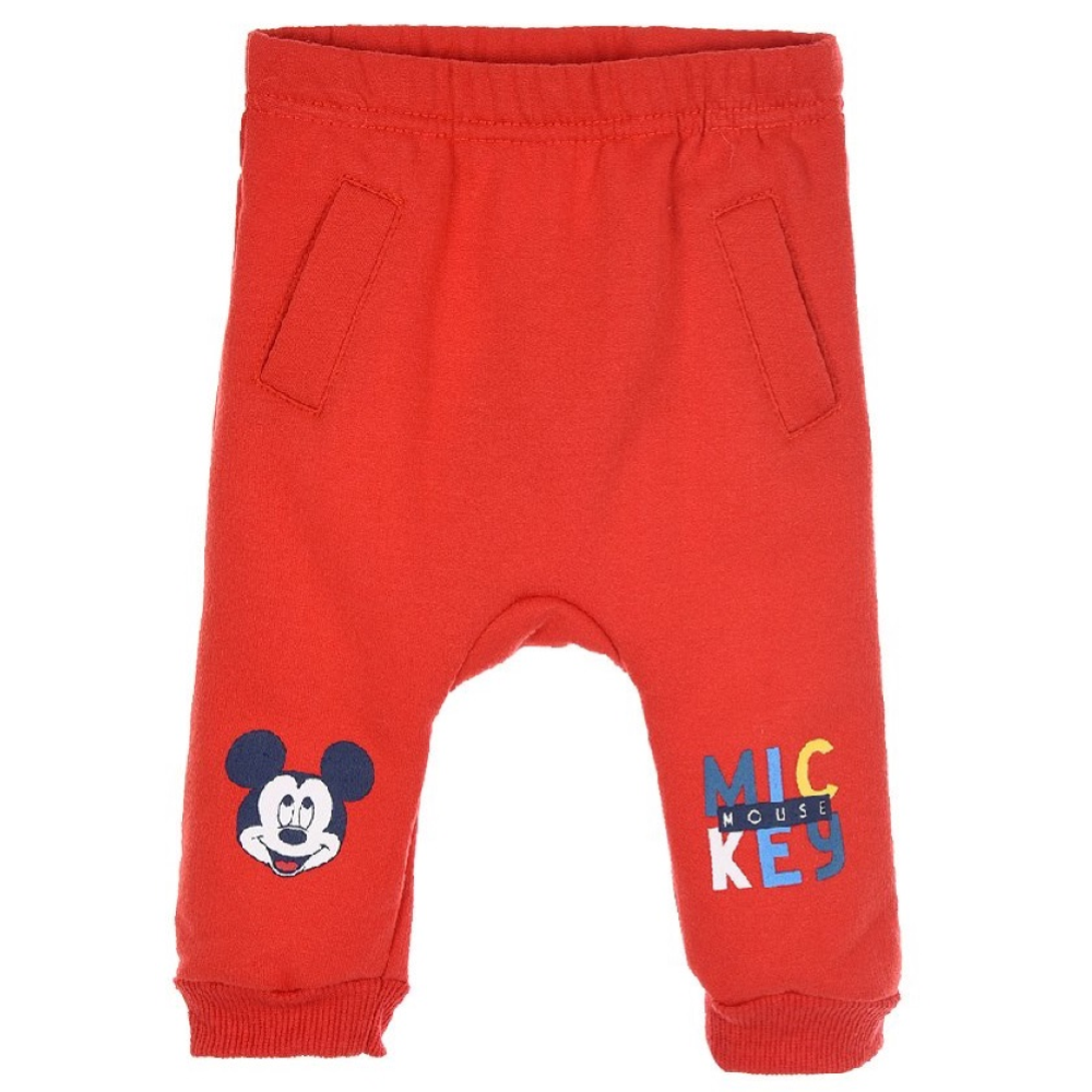 Pantalone Tuta Topolino DISNEY Neonato Bambino Sun City 6/24 Mesi - Th0022rosso