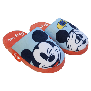 Pantofole Invernali Mickey Mouse DISNEY Topolino Antiscivolo Ciabatte a Punta Chiusa 26/33 - Wd12772