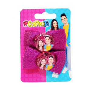 Accessori Capelli Me Contro Te Sofì Luì Team Trote 2 Mollette Pinze con Fiocco - J01677mc