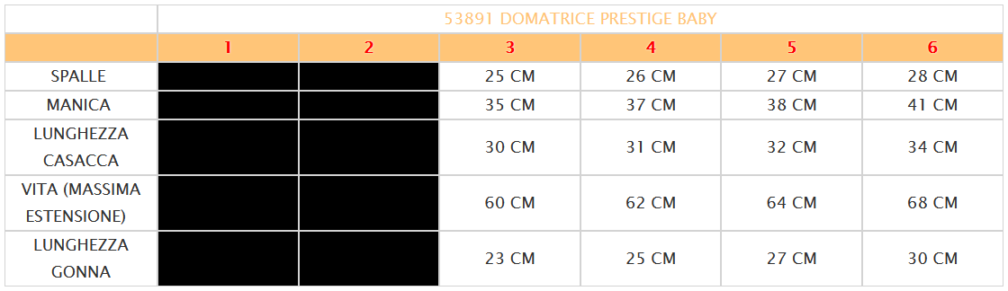Costume Vestito Abito Travestimento Carnevale Bambina Domatrice Prestige Baby Anni 3/6 - 53891