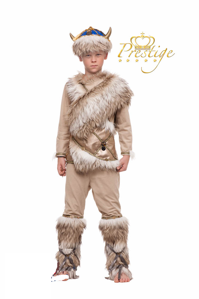 Vestito Carnevale Vichingo Prestige Costume Travestimento Bambino - 53880