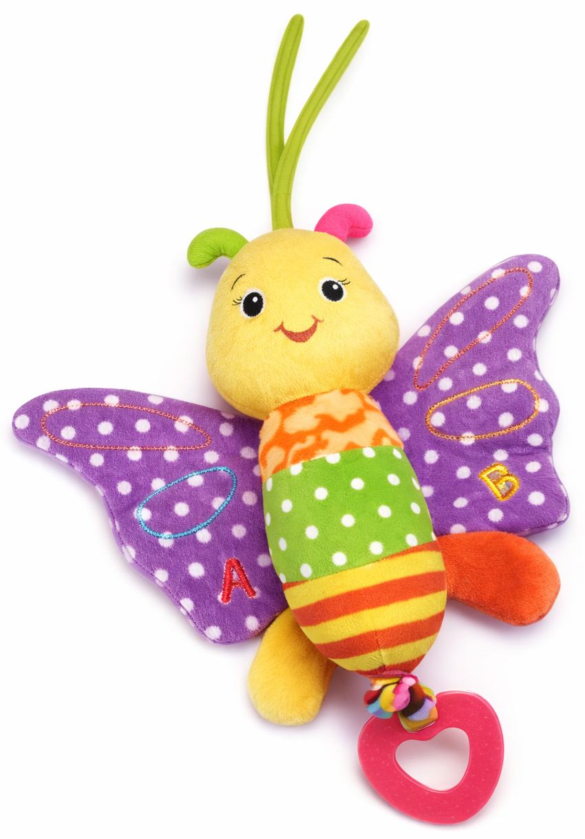 Peluche Farfalla Carion Activity Femminuccia con Giochi Cm.32 Venturelli - 785103/2