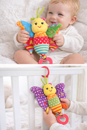 Peluche Farfalla Carion Activity Femminuccia con Giochi Cm.32 Venturelli - 785103/3