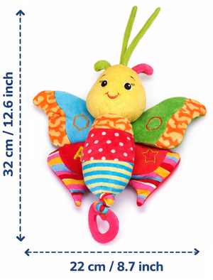 Peluche Farfalla Carion Activity Femminuccia con Giochi Cm.32 Venturelli - 785103/3