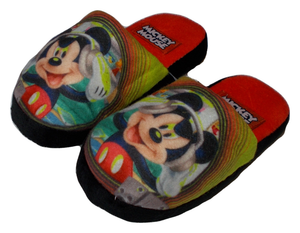 Ciabatte Pantofole Topolino Invernali DISNEY Scarpe Babuccie da 27 Al 34 - D93602 Arancio